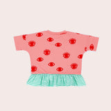 Magic Eye Boxy Tee- Fairy Floss SS22