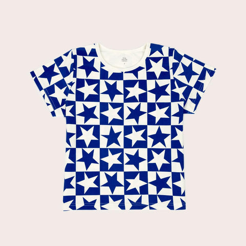Super Stars Tee- Blue Stars SS22