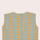 Disco Boxy Singlet- Neon Gingham SS22