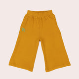 OTC Mustard Rib Wide Leg Culottes- Mustard SS22