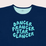 Navy Prancer Dancer Star Glancer Relaxed Fit Tee- Navy SS22