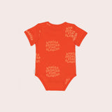 Star Glancer Short Sleeve Bodysuit- Fizzy Red SS22