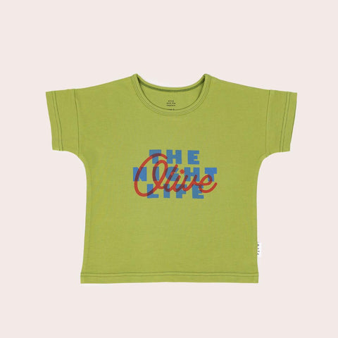 Olive the Nightlife Relaxed Fit Tee- Pip SS22