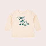 Fishcotheque Long Sleeve Tee- Sugar SS22