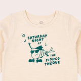 Fishcotheque Long Sleeve Tee- Sugar SS22