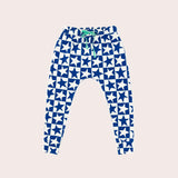 Blue Super Stars Slim Fit Harem Pants- Blue Stars SS22