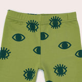 Magic Eye Leggings- Grass SS22