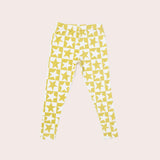 Yellow Super Stars Leggings- Yellow SS22