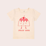 Jelly Legs Tee- Sugar SS22