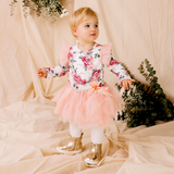 Tilly Floral L/S Tutu Romper AW24