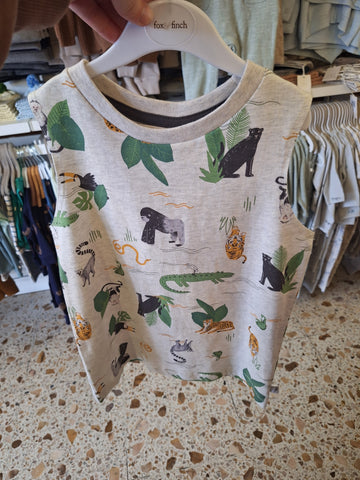 Jungle Print Singlet- Jungle Print SS21