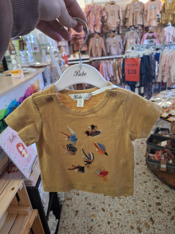 Oscar Fly Fishing Tee- Sand SS21