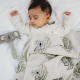 Clancy Koala Baby Blanket