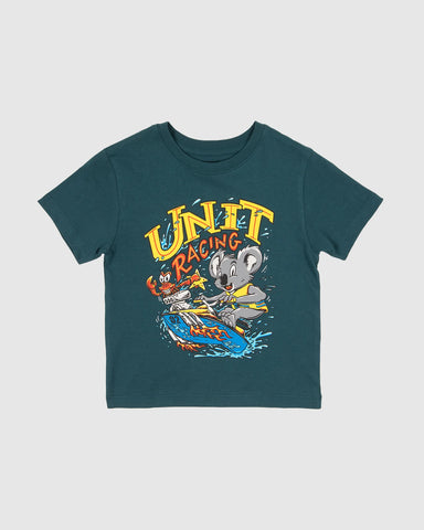 Kids Tees Splash- DK Teal SS23