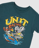 Kids Tees Splash- DK Teal SS23