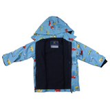 Trucks Polar Fleece Lined Raincoat Airie Blue AW24