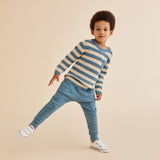Bluestone Knitted Stripe Pocket Jumper AW23