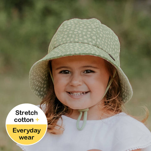 Girls Toddler Bucket Sun Hat- Grace SS23