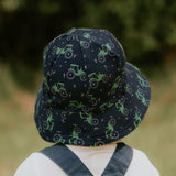 Boys Toddler Bucket Sun Hat- Tractor SS23