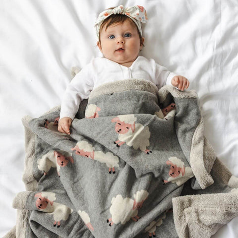Bo Peep Sherpa Blanket