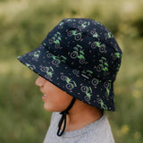 Boys Classic Bucket Sun Hat- Tractor SS23