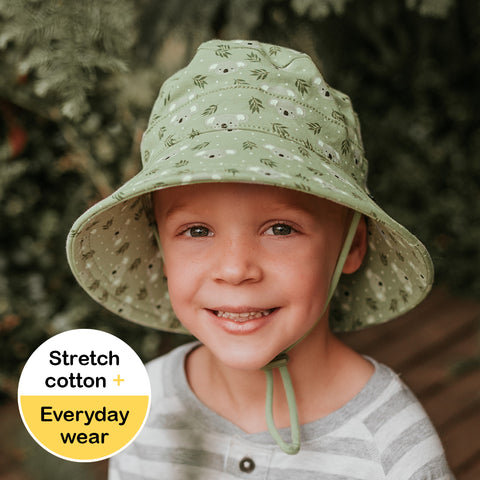 Kids Classic Bucket Sun Hat - Koala AW24