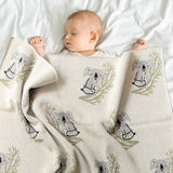 Clancy Koala Baby Blanket