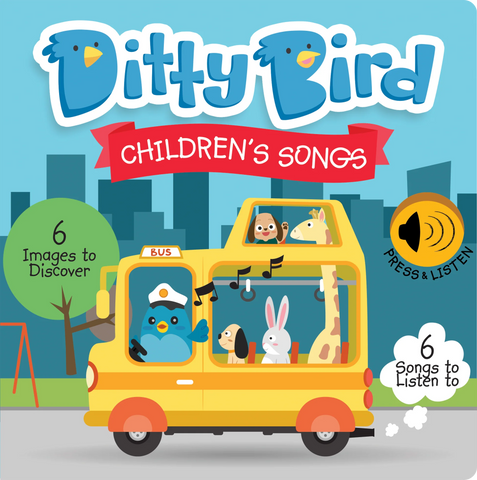 Ditty Bird Sound Book: Children's Songs