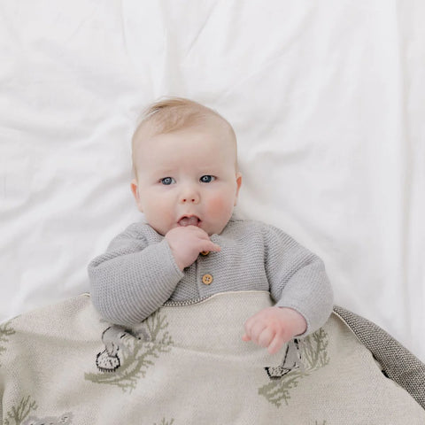 Clancy Koala Baby Blanket