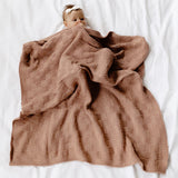 Nude Freya Baby Blanket