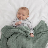 Harper Duck Egg Baby Blanket