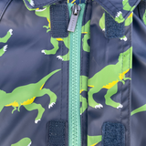 T-Rex Terry Towelling Lined Raincoat Peacoat AW24