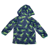 T-Rex Terry Towelling Lined Raincoat Peacoat AW24