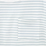 HARVEY S/S STRIPE T-SHIRT - ICE BLUE SS24