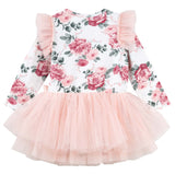 Tilly Floral L/S Tutu Romper AW24