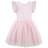 Unicorn Sequin S/S Tutu Dress- Pink SS23