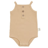 Sand Waffle Singlet Bodysuit SS23