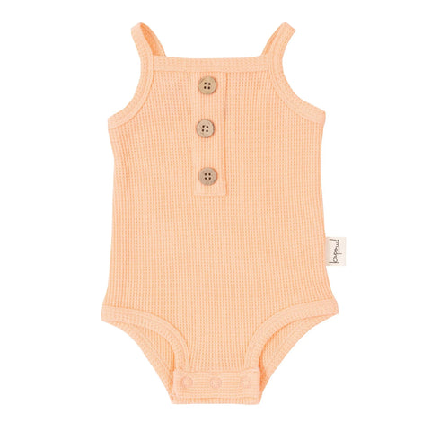 Apricot Waffle Singlet Bodysuit SS23