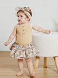 Sand Waffle Singlet Bodysuit SS23