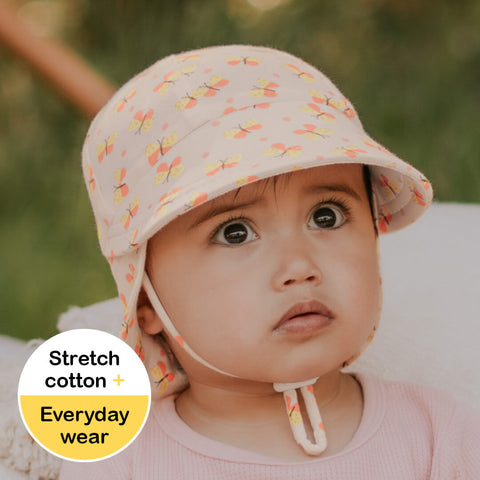 Girls Legionnaire Flap Sun Hat- Butterfly SS23