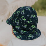 Boys Legionnaire Flap Sun Hat- Tractor SS23