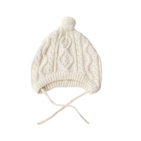 Ivory Luna Bonnet Hat