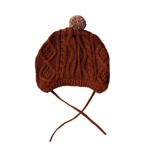 Rust Luna Bonnet Hat