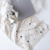 Lucy Baby Blanket- Blue