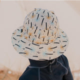 Boys Kids Classic Swim Bucket Hat- Palm SS23