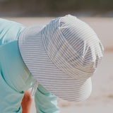 Boys Kids Classic Swim Bucket Hat- Stripe SS23