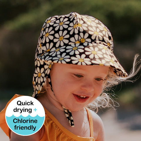 Girls Kids Swim Legionnaire Hat- Daisy SS23