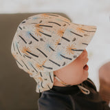Boys Kids Swim Legionnaire Hat- Palm SS23
