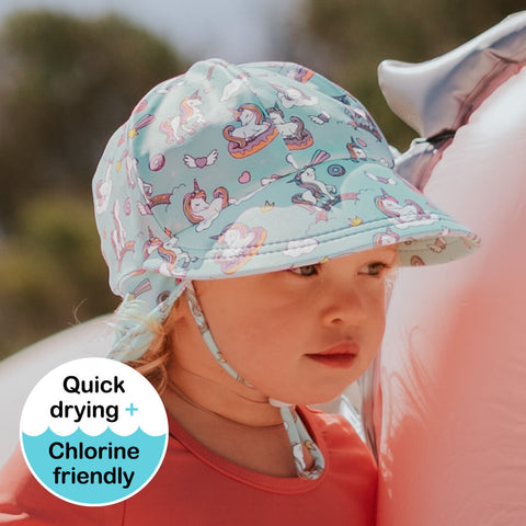 Girls Kids Swim Legionnaire Hat- Unicorn SS23