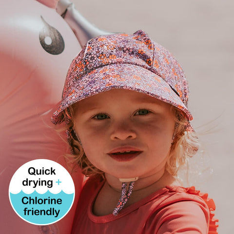 Girls Kids Swim Legionnaire Hat- Valencia SS23